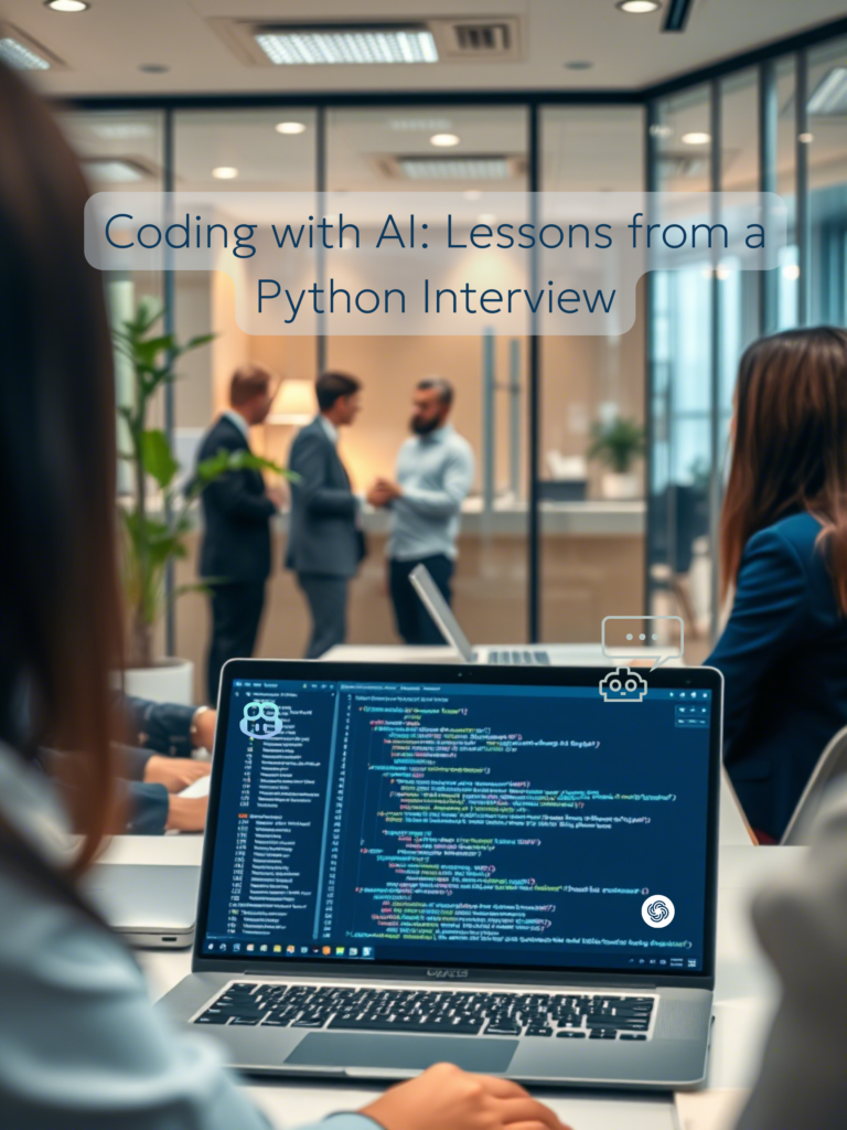 Balancing AI and Coding: Insights from Junior Python Interview - NexCrest