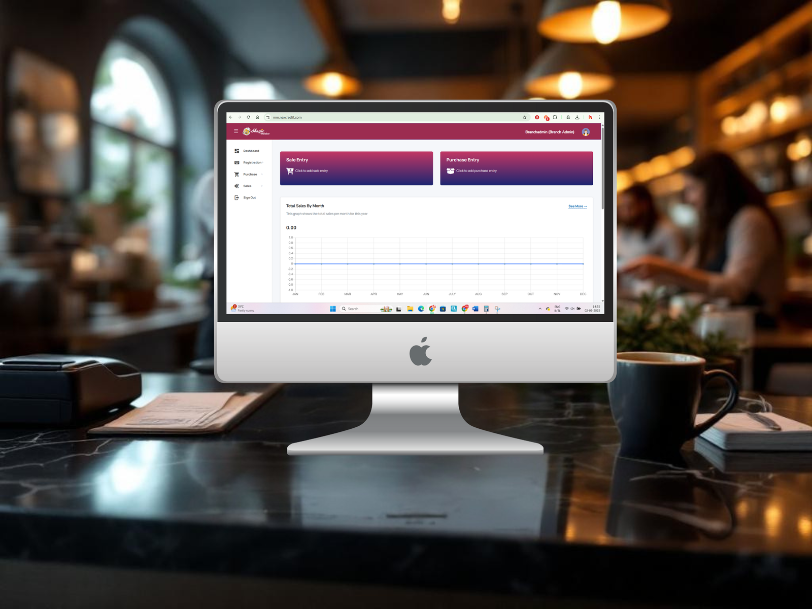 RP dashboard for Magic Malabar showing product registration